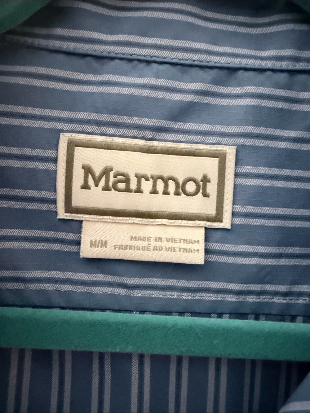 Marmot UPF 40 airExchange shirt sz M - Picture 5 of 9